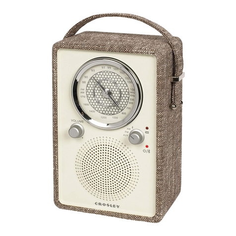 Crosley Songbird II instruction manual