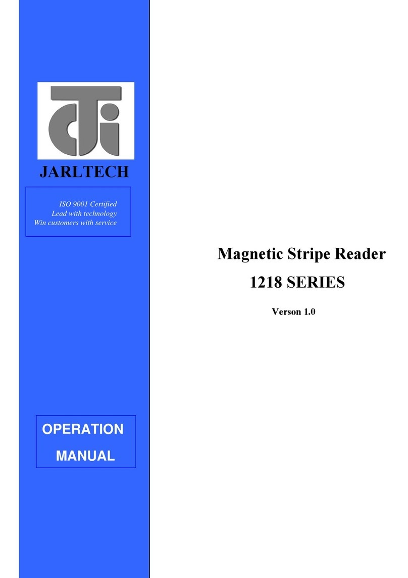 JARLTECH 1218 SERIES User manual