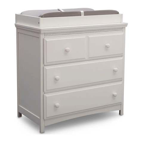 Delta Children Dresser With Changing Top manual Delta Children Dresser With Changing Top manual