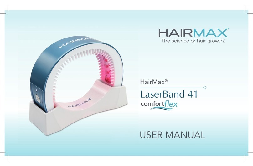 HairMax comfortflex LaserBand 41 user manual