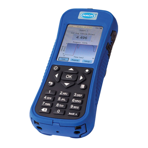 Hach FH950 User manual
