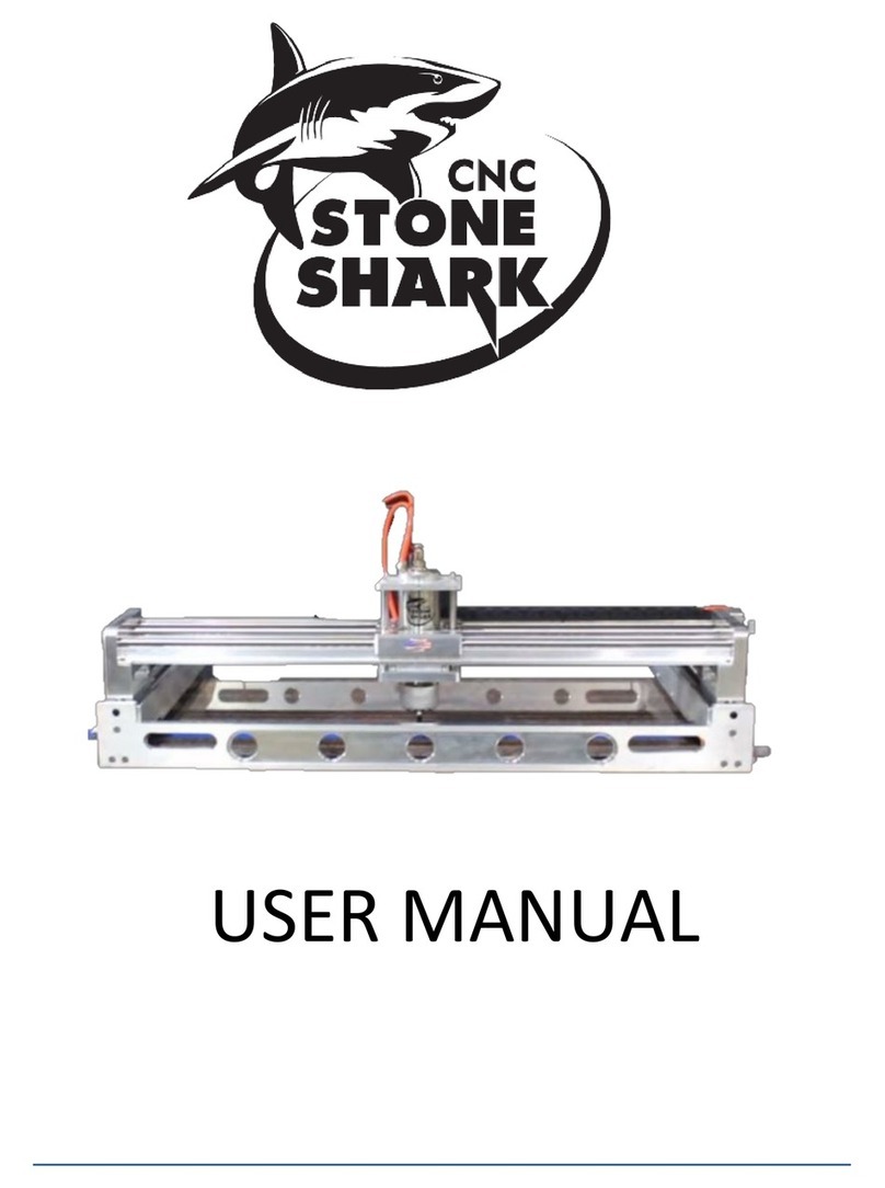 Next Wave Automation CNC STONE SHARK User manual