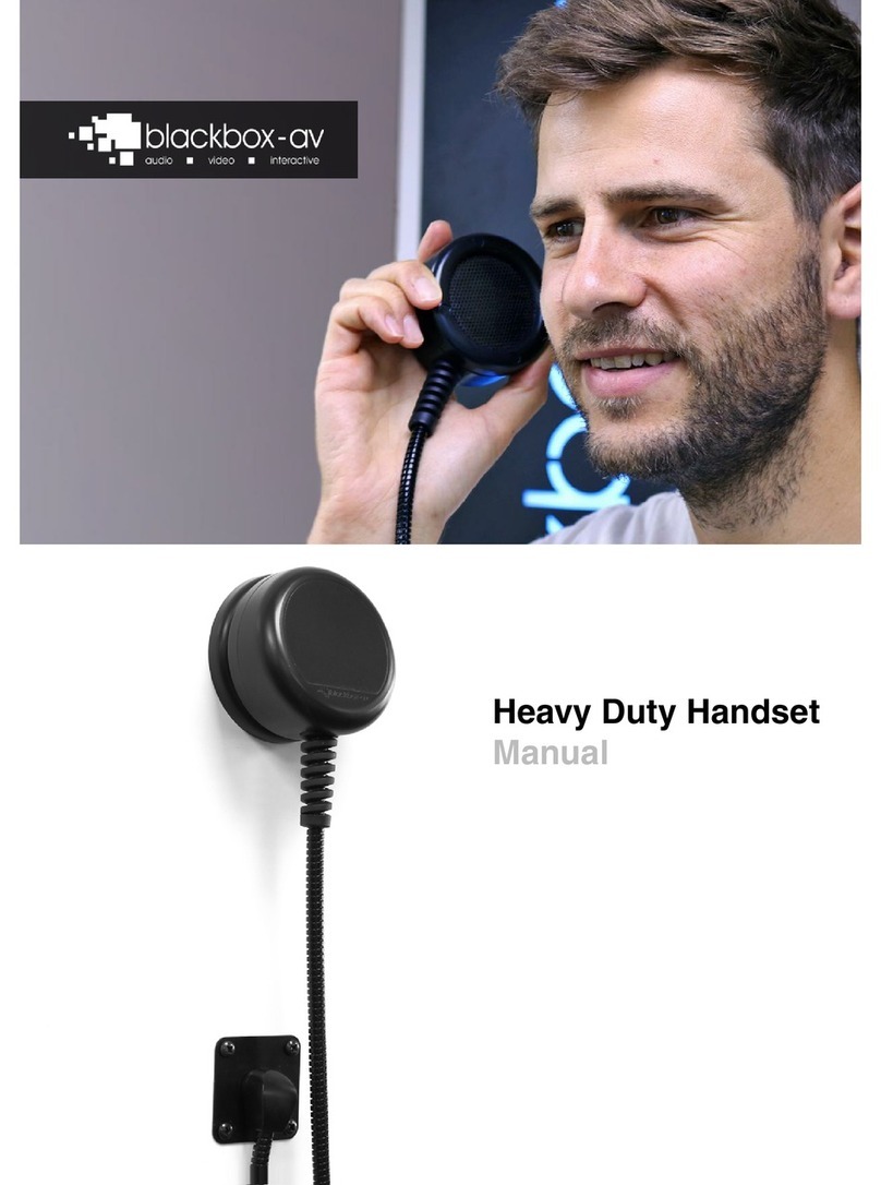 Blackboxav HDH-S manual