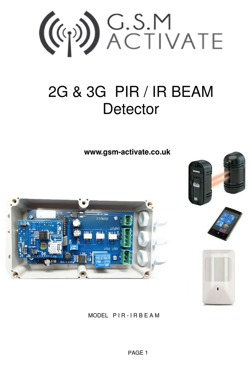 GSM Activate IR BEAM manual