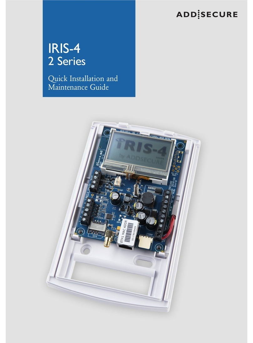 AddSecure IRIS-4 2 Series Quick Installation and Maintenance Guide