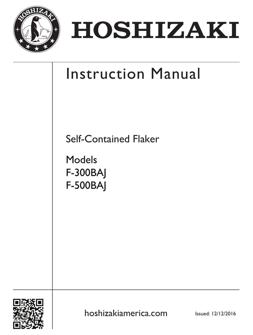 Hoshizaki F-300BAJ User manual