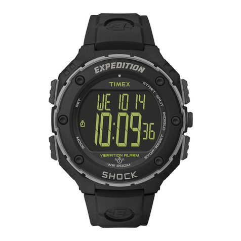 Timex EXPEDITION Series user guide