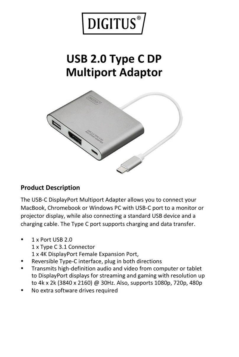 Digitus Adaptor User manual