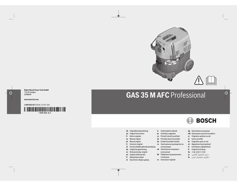 Bosch GAS 35 M AFC Original instructions