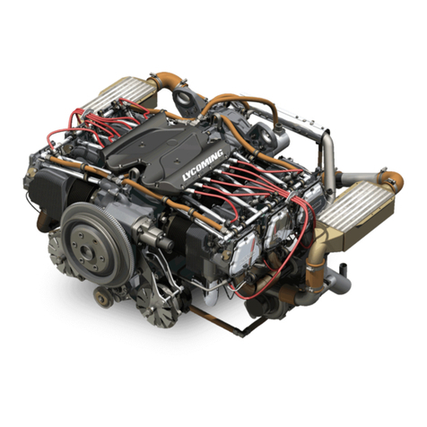 Lycoming TEO-540-A1A Installation and operation manual