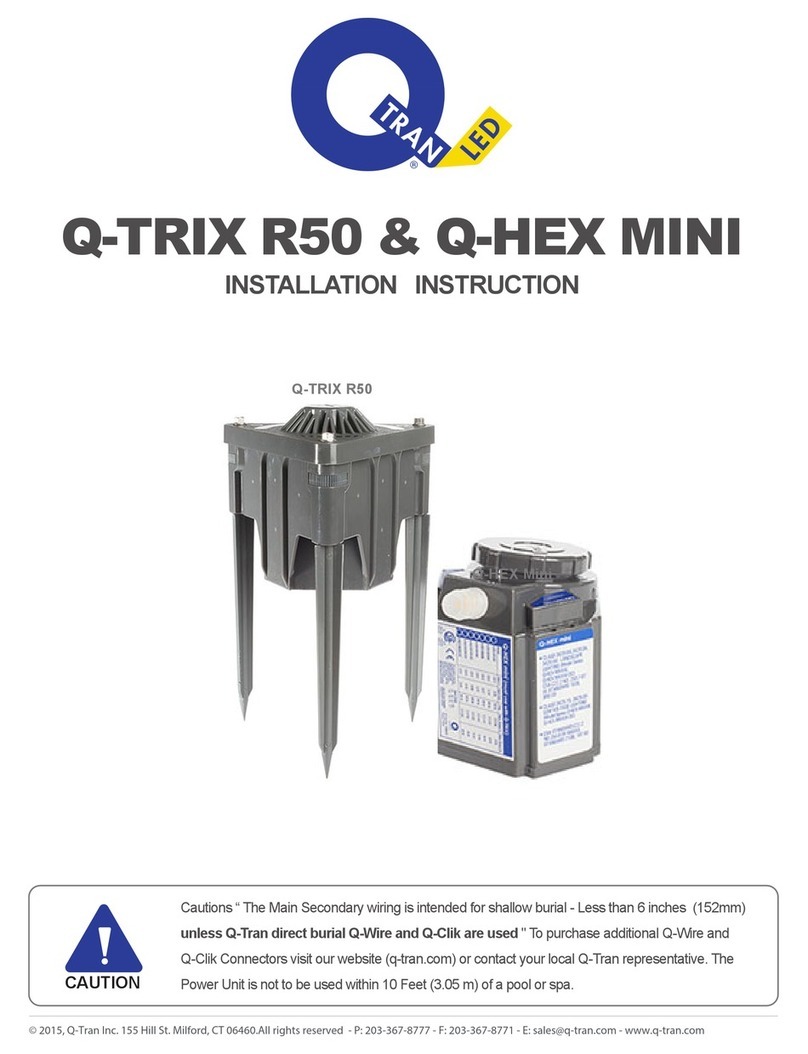 qtran Q-TRIX R50 Installation instruction