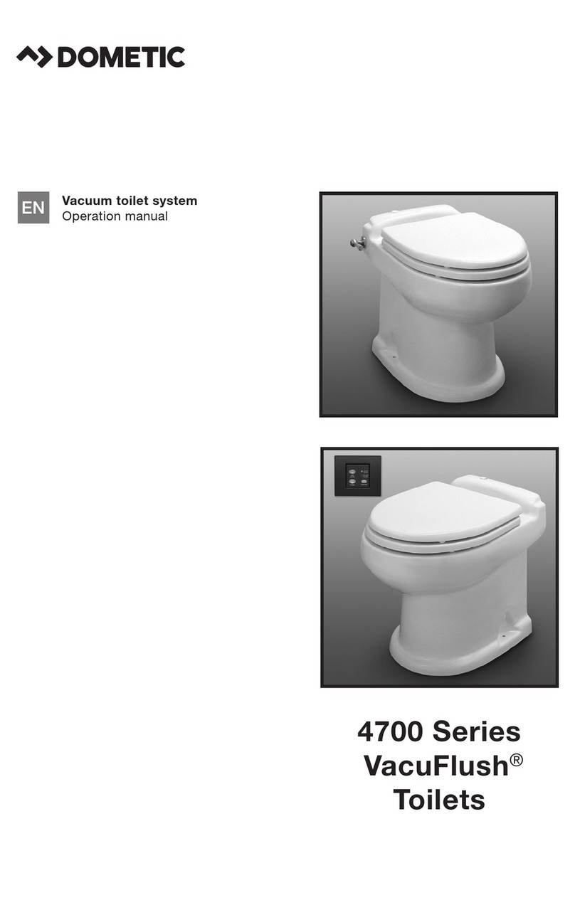 Dometic VacuFlush 4700 Series Operation manual