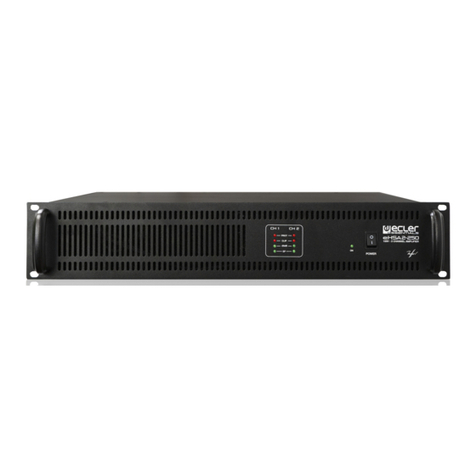 Ecler eHSA2-250 User manual