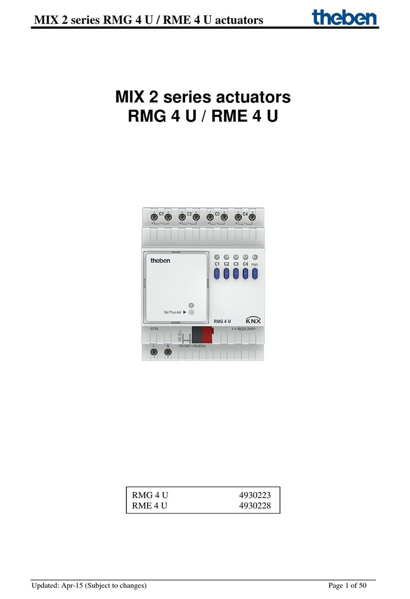 Theben MIX 2 Series User manual Theben MIX 2 Series User manual
