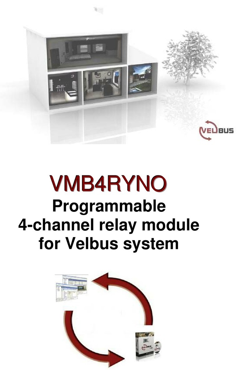 Velbus VMB4RYNO manual
