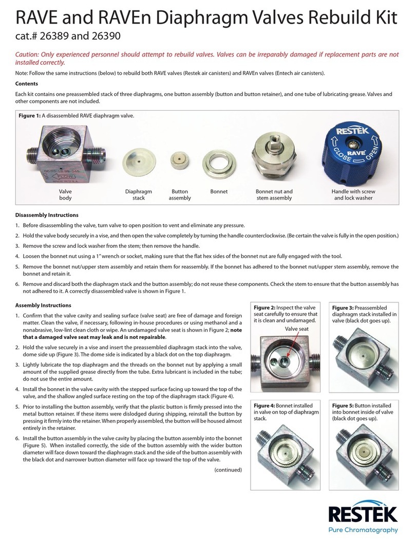 Restek RAVEn Assembly instructions