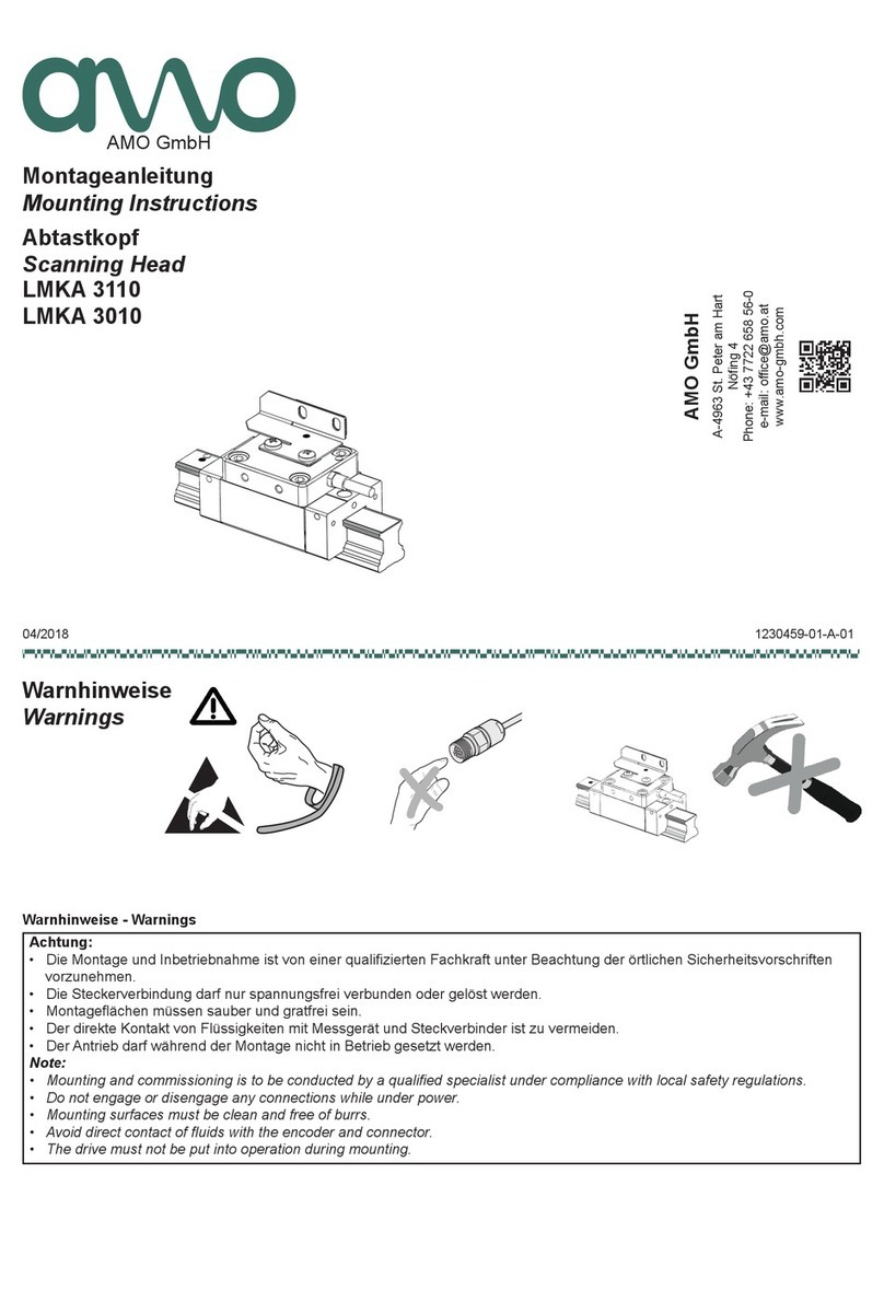 AMO LMKA 3110 Mounting instructions