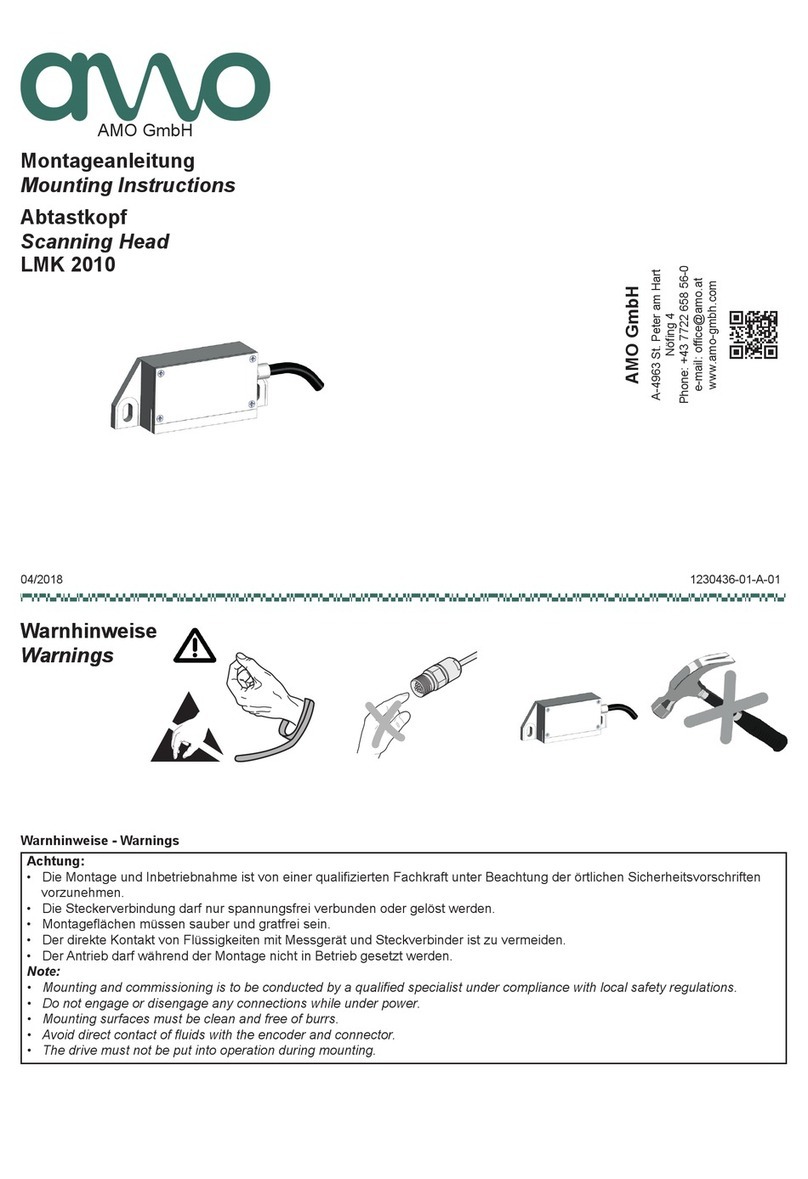 AMO LMK 2010 Mounting instructions
