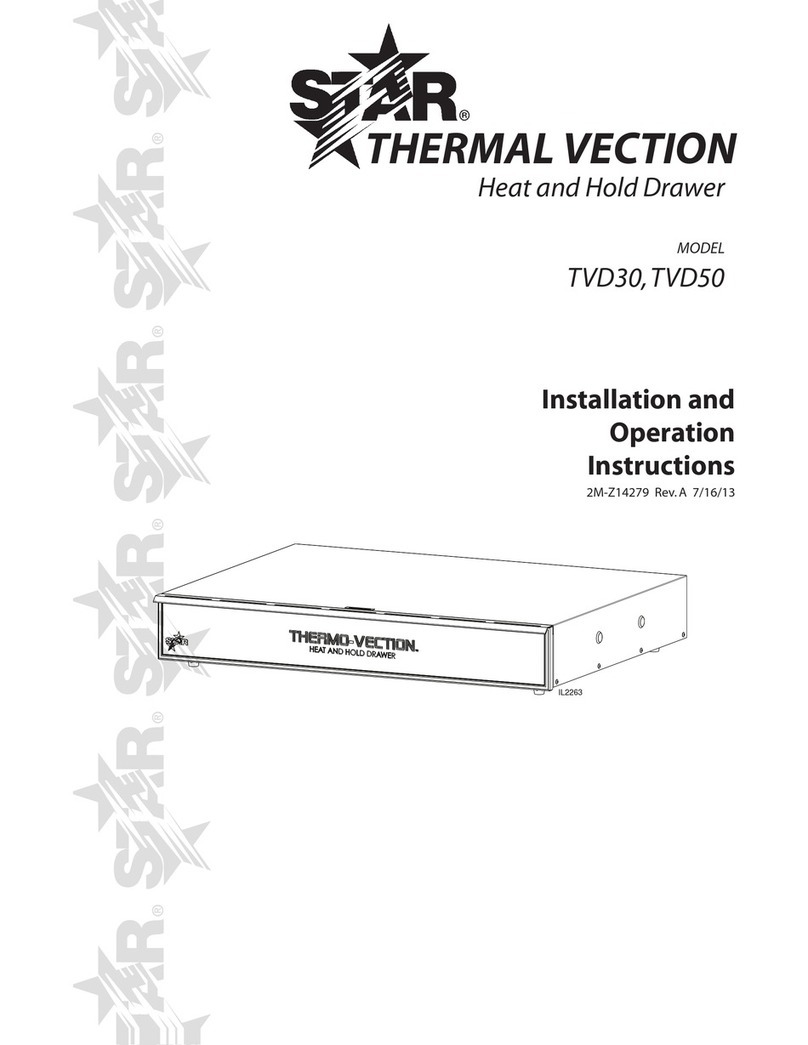 Star TVD30 Installation and operation instructions