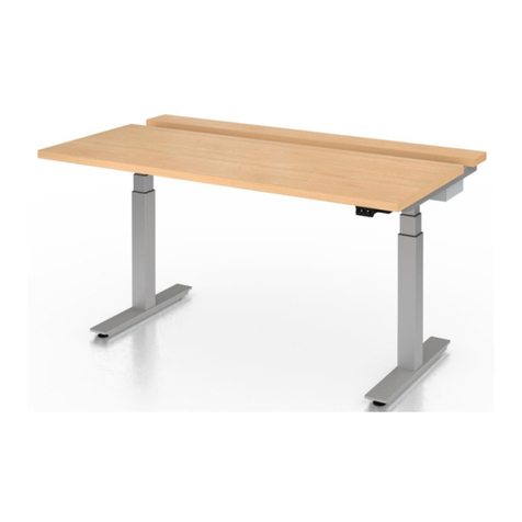 Enwork Sliding Top Desk User manual