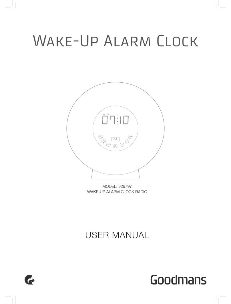 Goodmans 329797 User manual Goodmans 329797 User manual