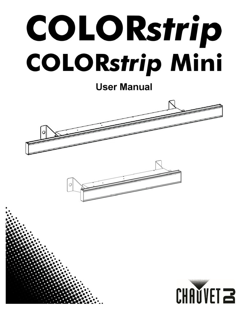 Chauvet DJ COLORstrip Mini user manual