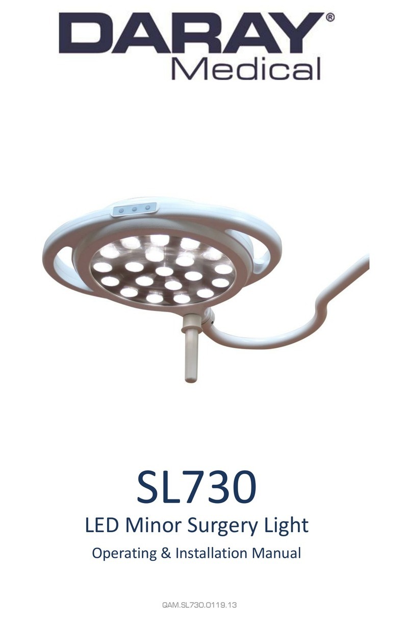 DARAY SL730LW Operating & installation manual