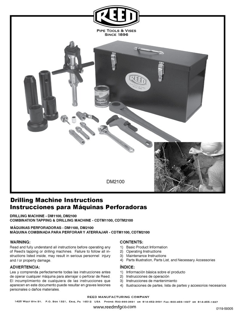 REED DM2100 instructions