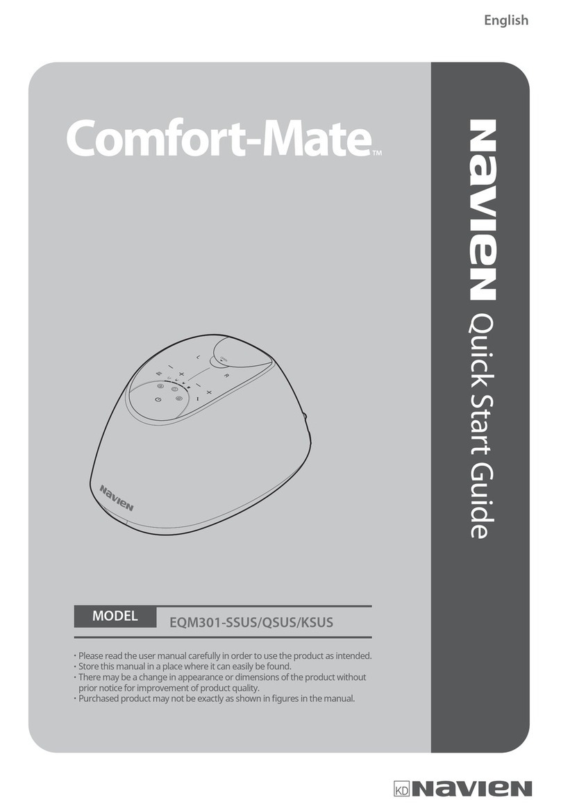 Navien Comfort-Mate EQM301-SSUS quick start guide