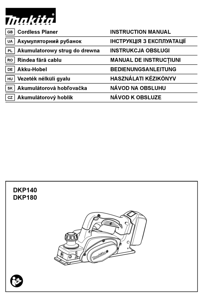 Makita DKP140 instruction manual