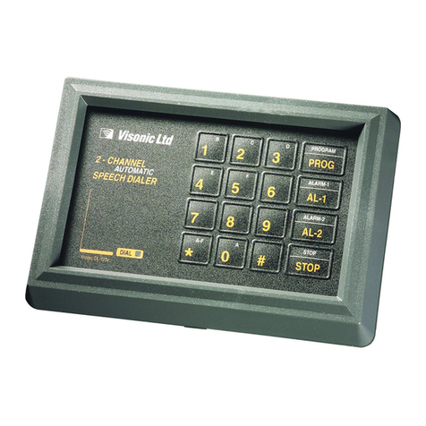 Visonic DL-125C installation instructions Visonic DL-125C installation instructions