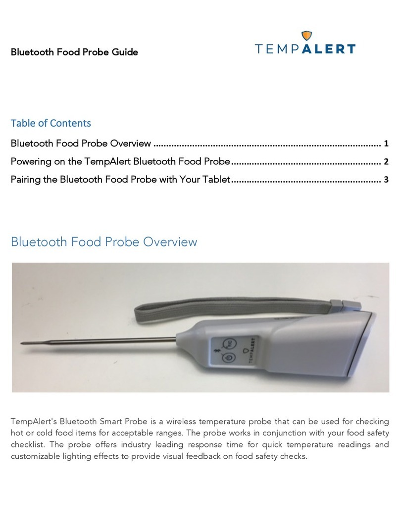TempAlert Bluetooth Smart Probe user manual