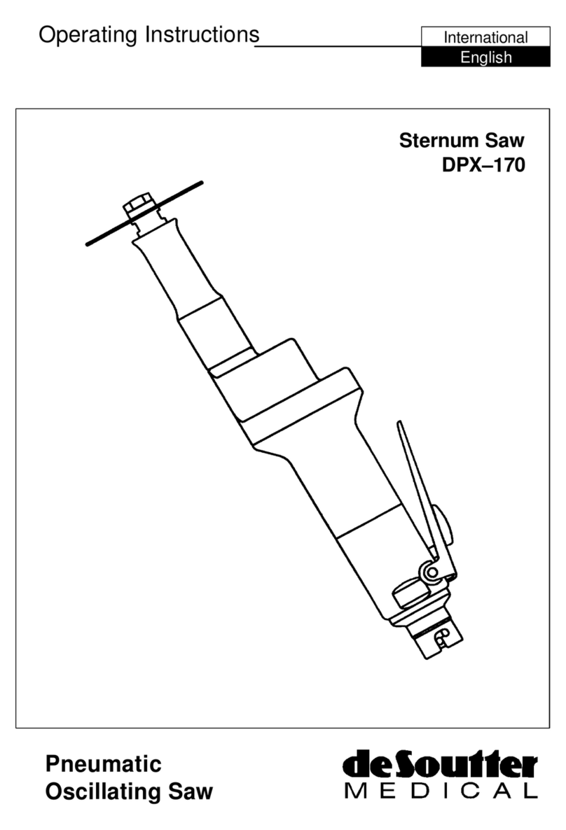 Desoutter DPX-170 operating instructions