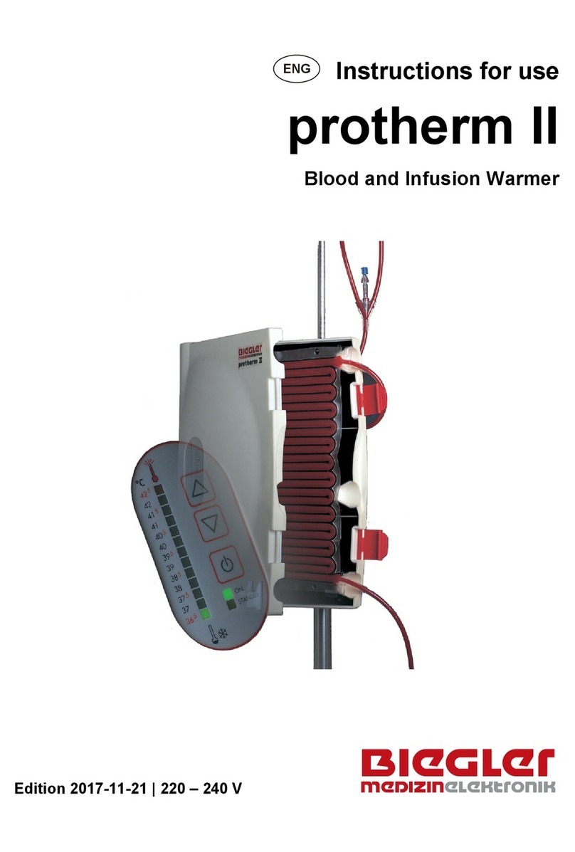 Biegler protherm II Instructions for use