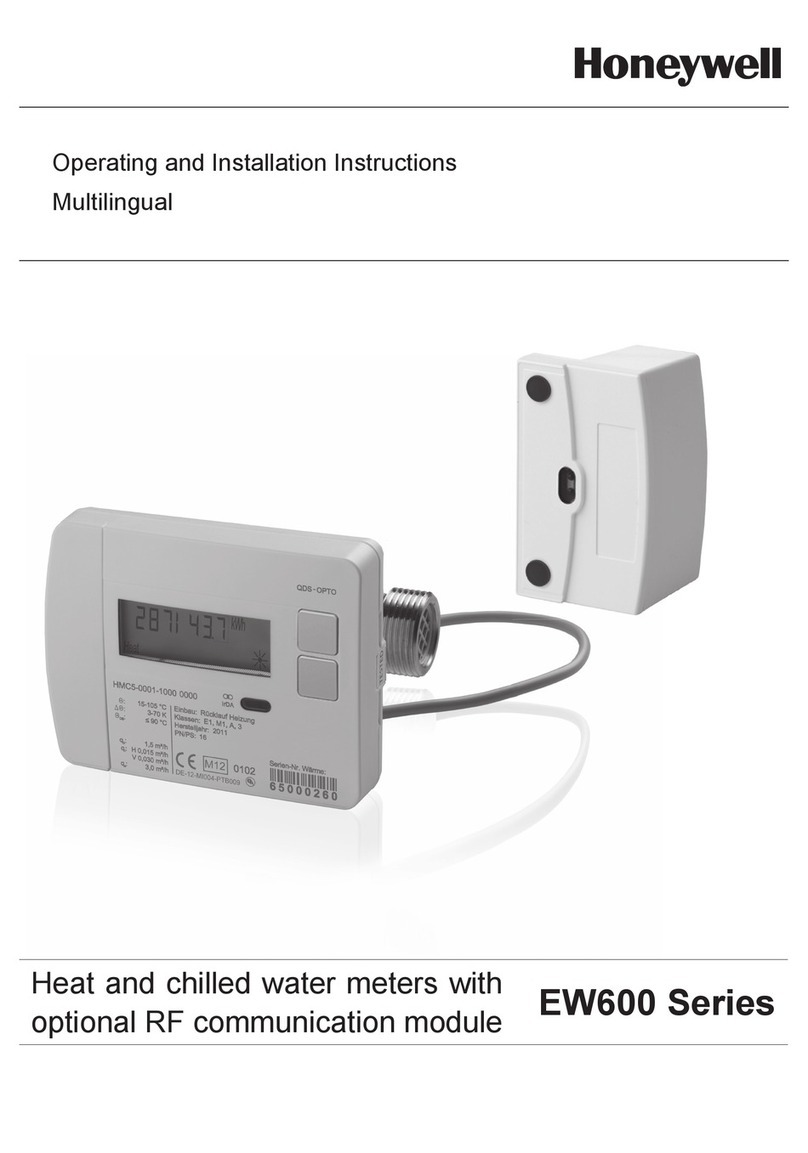Honeywell EWA600C-RF55C User manual