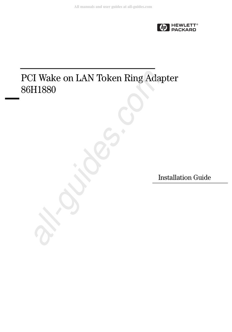 HP 86H1880 User manual