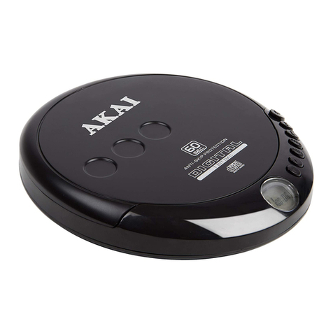 Akai A61007 User manual