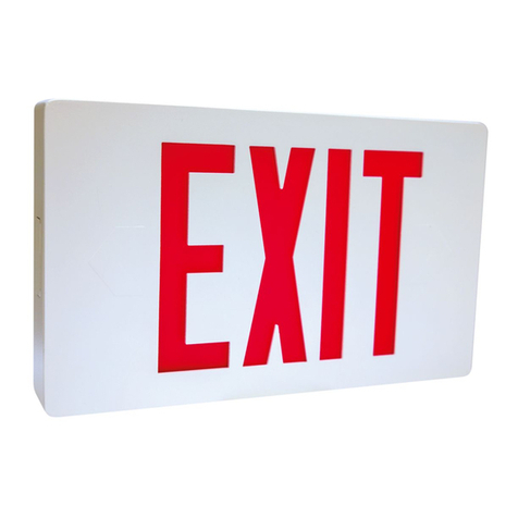 Cooper Lighting SURE-LITES CX Series installation instructions