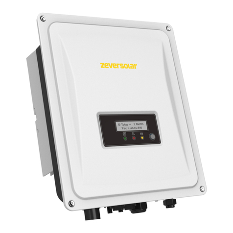 Zeversolar Zeverlution 3680 Installation and operating instructions