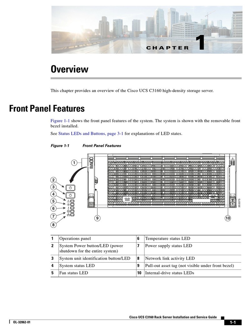 Cisco UCS C3160 Installation and maintenance instructions
