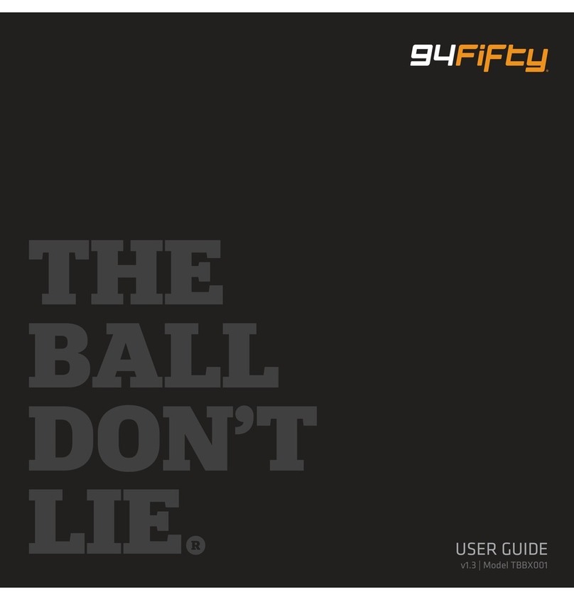 94Fifty TBBX001 user guide