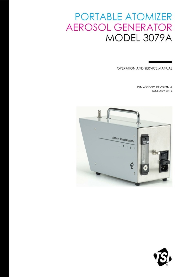 TSI Instruments 3079A Operation manual