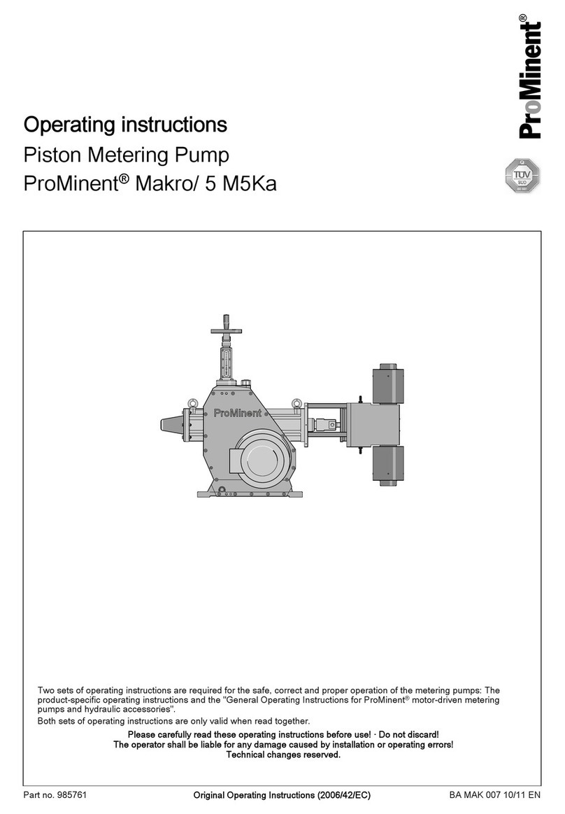 ProMinent Makro/ 5 M5Ka User manual