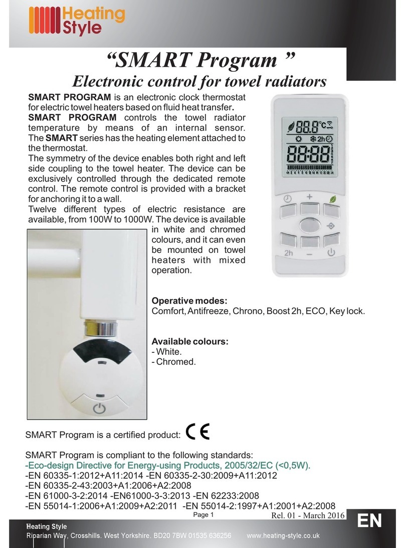 Heating Style SMART Program manual