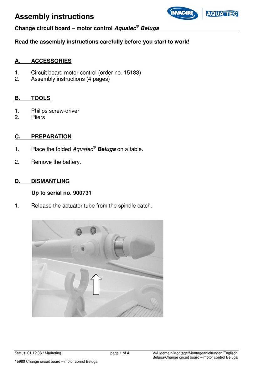 Aquatec Beluga Assembly instructions
