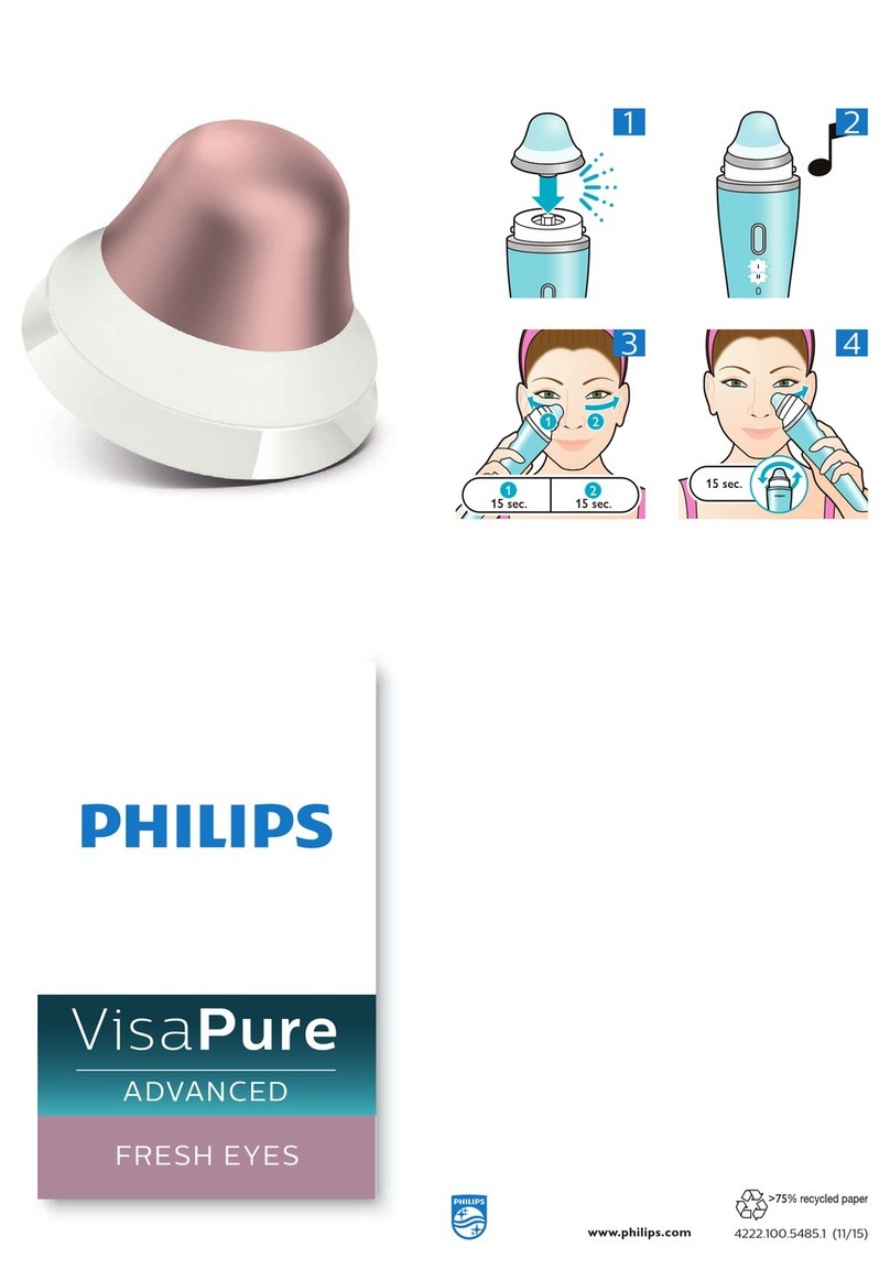 Philips VisaPure Advanced Fresh Eyes User manual Philips VisaPure Advanced Fresh Eyes User manual