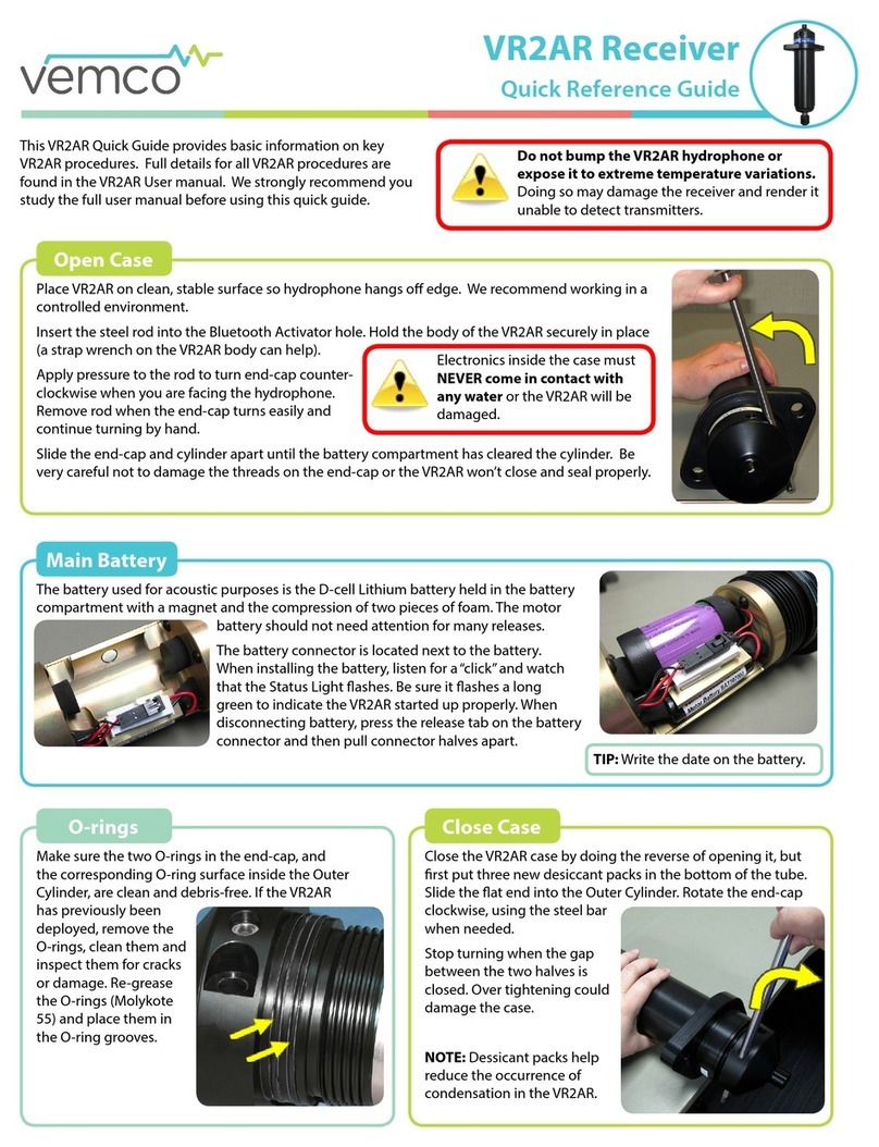 Vemco VR2AR User manual