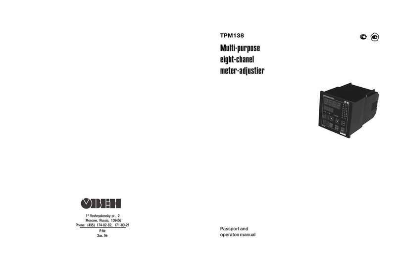 Oven TPM138 Passport and operaton manual