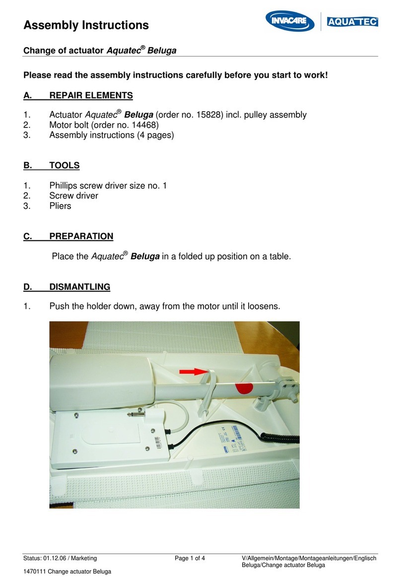 Aquatec Beluga Assembly instructions