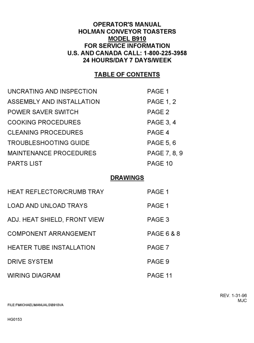 Holman B910 User manual